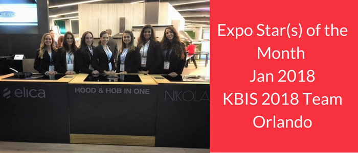 Expo Star(s) of the Month – January 2018 – KBIS team Orlando