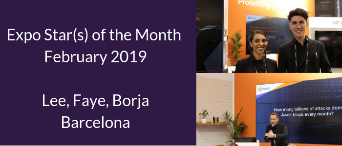 Expo Star(s) of the Month – Feb 2019