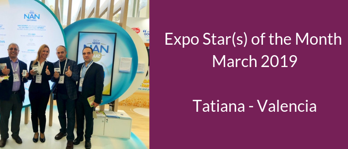 Expo Star of the Month March 2019 – Tatiana, Valencia