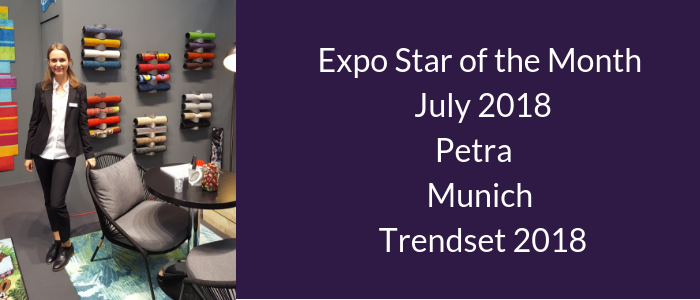 Expo Star of Month July 2018 – Petra, Munich