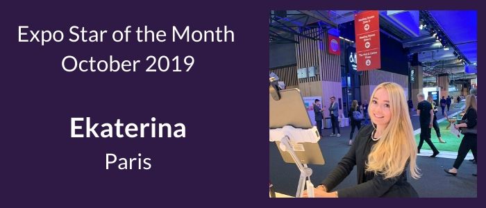 EXPO STAR OF THE MONTH – OCTOBER 2019