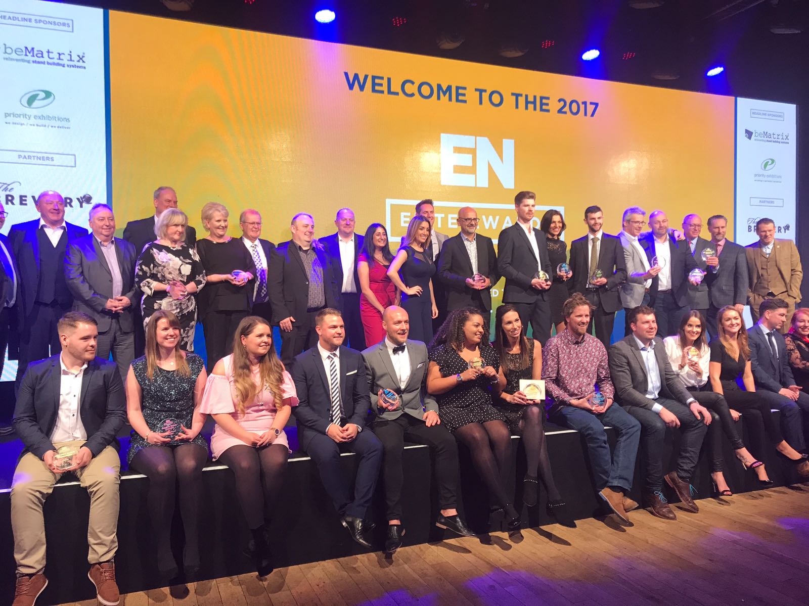 Expo Stars named Best Staffing Company 2017 at Exhibition News Elite Awards