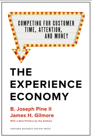 The experience economy front cover. Business Book. 